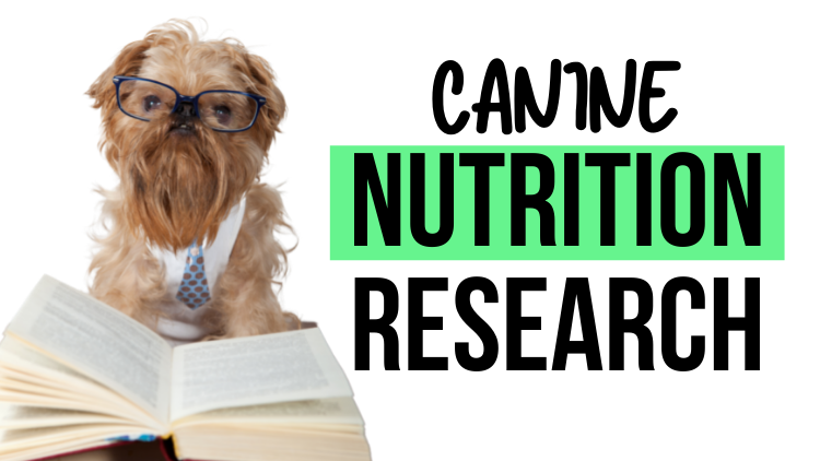 Research in Canine Nutrition - nikki - pet nutrition - Canine Nutrition Research Studies On Dogs
