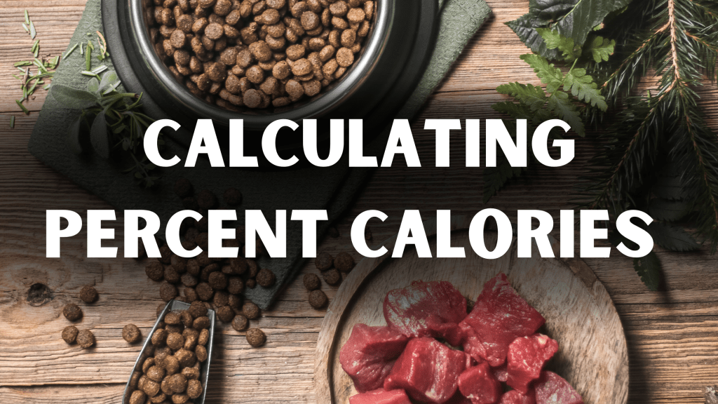 Pet Food Guaranteed Analysis to Percent Calorie Converter Tool
